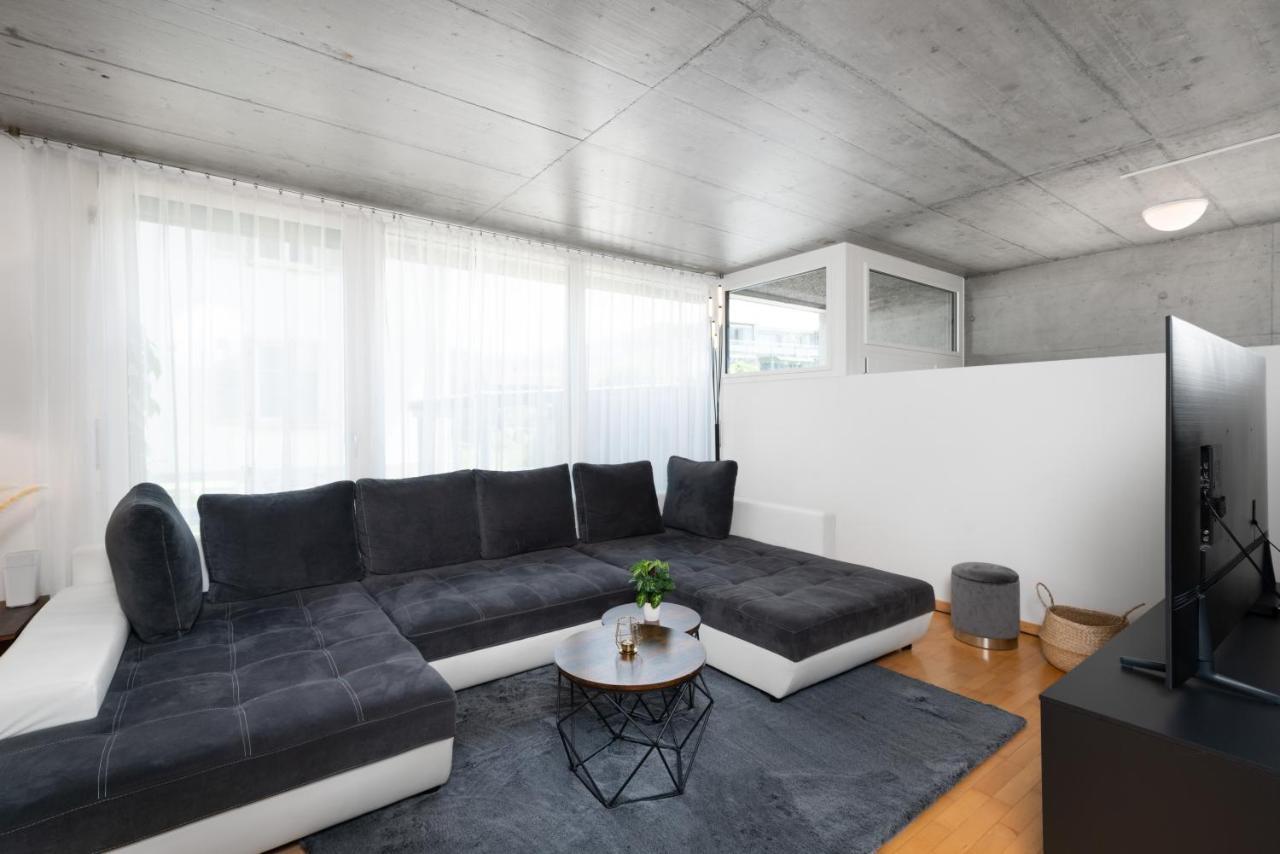 Urban Cube Mit Sauna Thun Ngoại thất bức ảnh