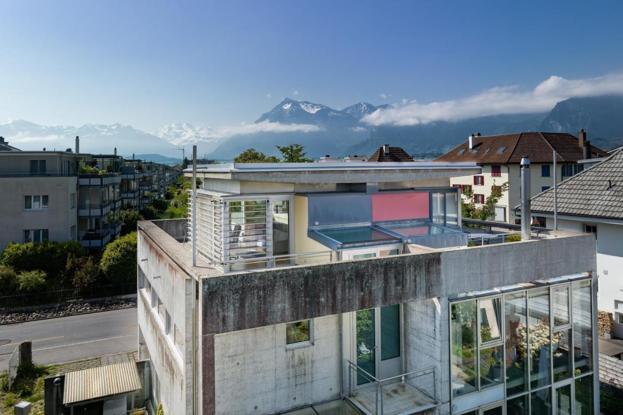 Urban Cube Mit Sauna Thun Ngoại thất bức ảnh