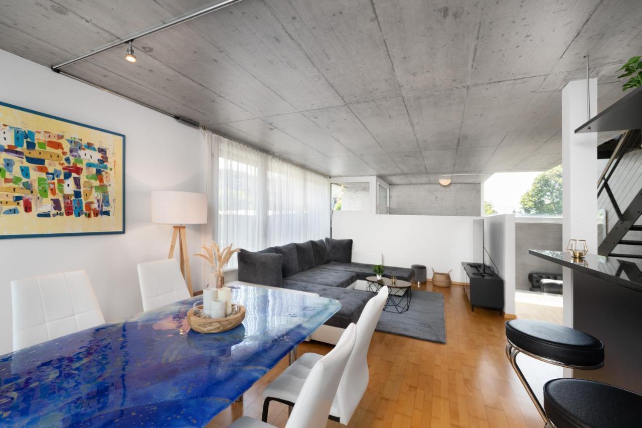 Urban Cube Mit Sauna Thun Ngoại thất bức ảnh