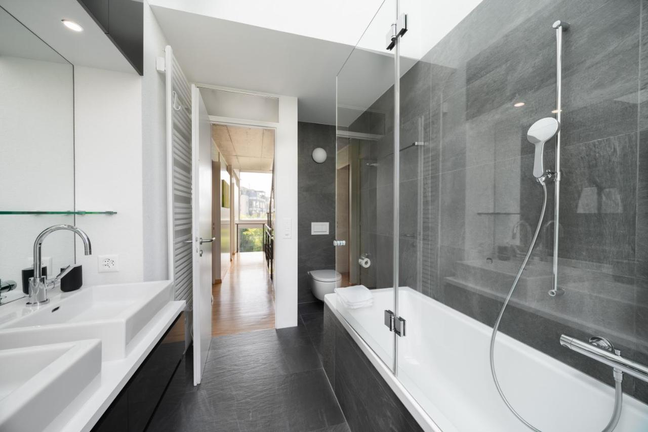 Urban Cube Mit Sauna Thun Ngoại thất bức ảnh