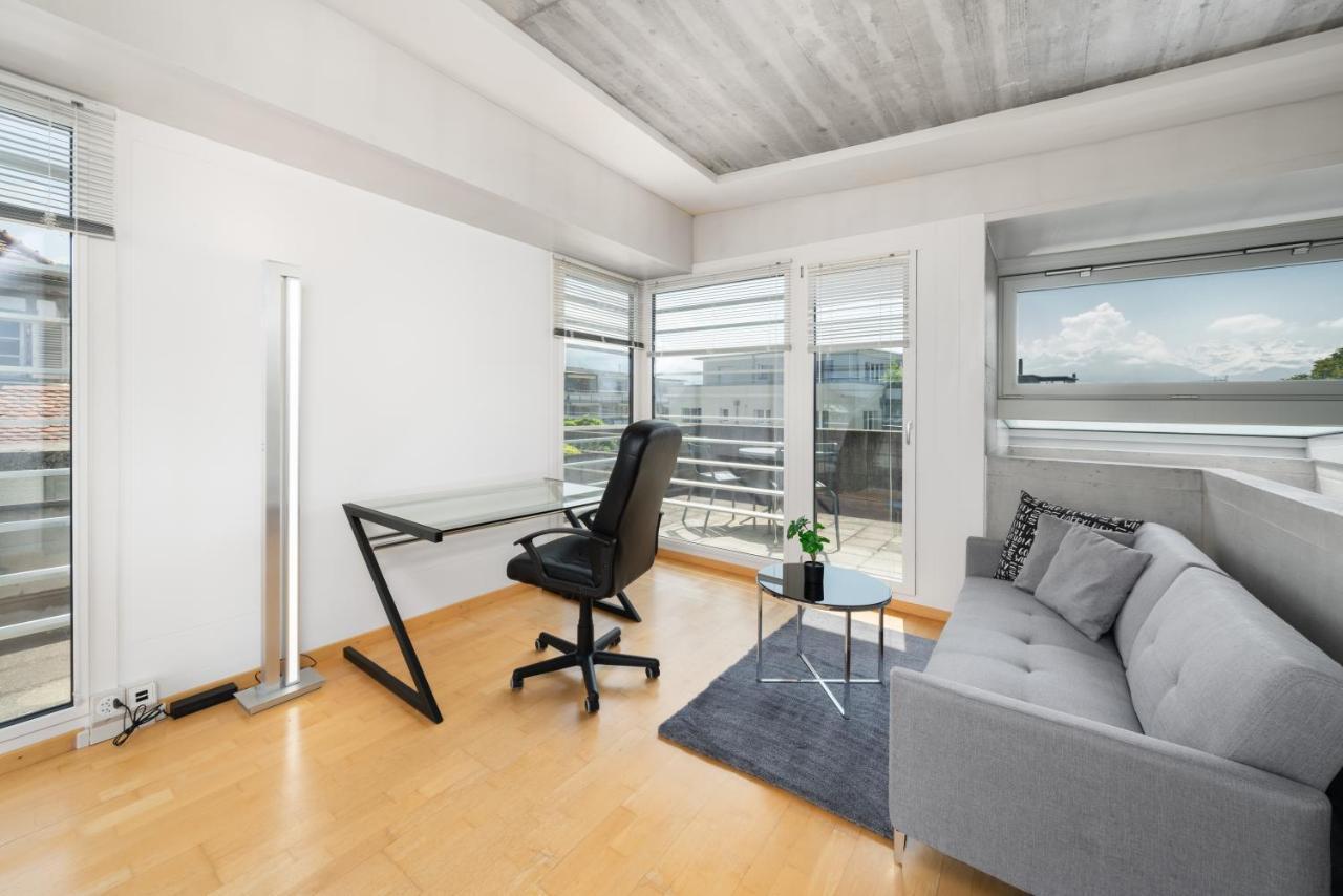 Urban Cube Mit Sauna Thun Ngoại thất bức ảnh