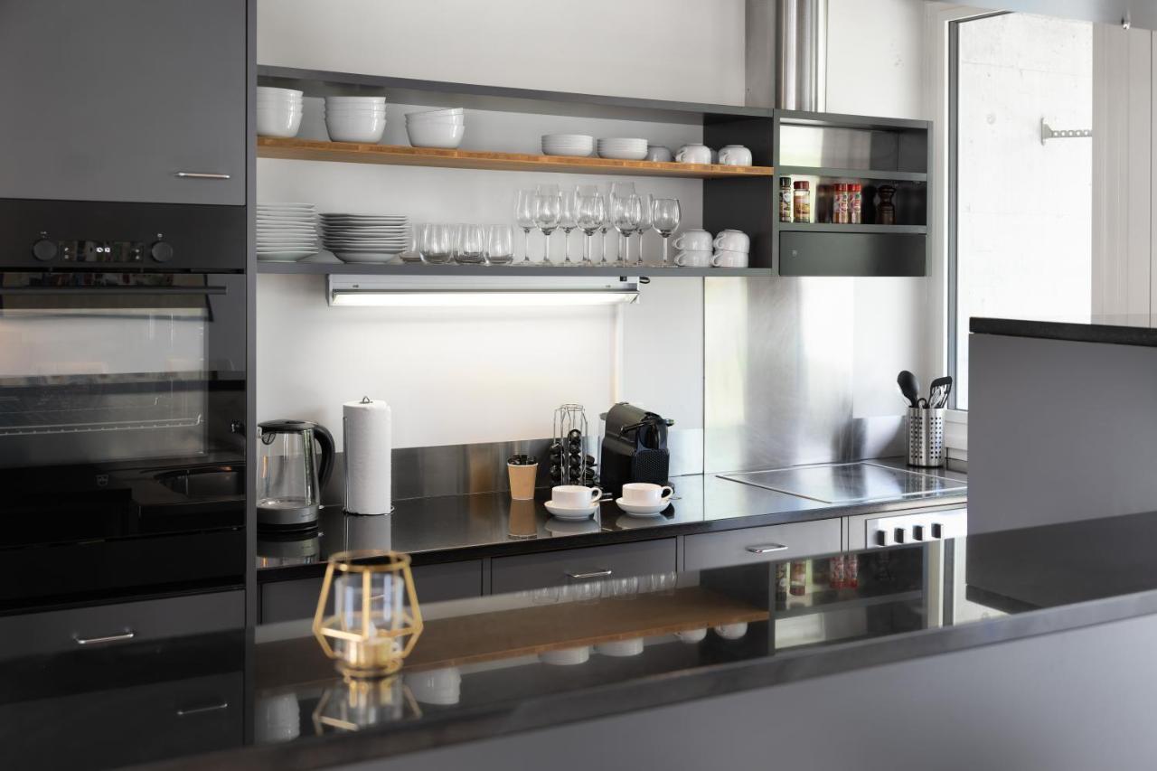 Urban Cube Mit Sauna Thun Ngoại thất bức ảnh